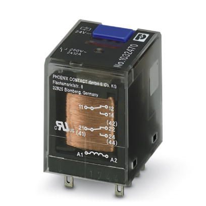 单个继电器 - REL-IR-BL- 24DC/2X21 - 1032470